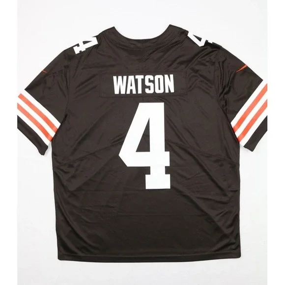 NFL NIke Cleveland Browns Watson 4 Dri Fit On Field Jersey Size XXL - Picture 11 of 15